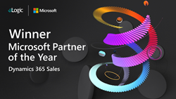 eLogic Recognized as Winner of the 2021 Microsoft Worldwide Partner of the Year Award for Dynamics 365 Sales