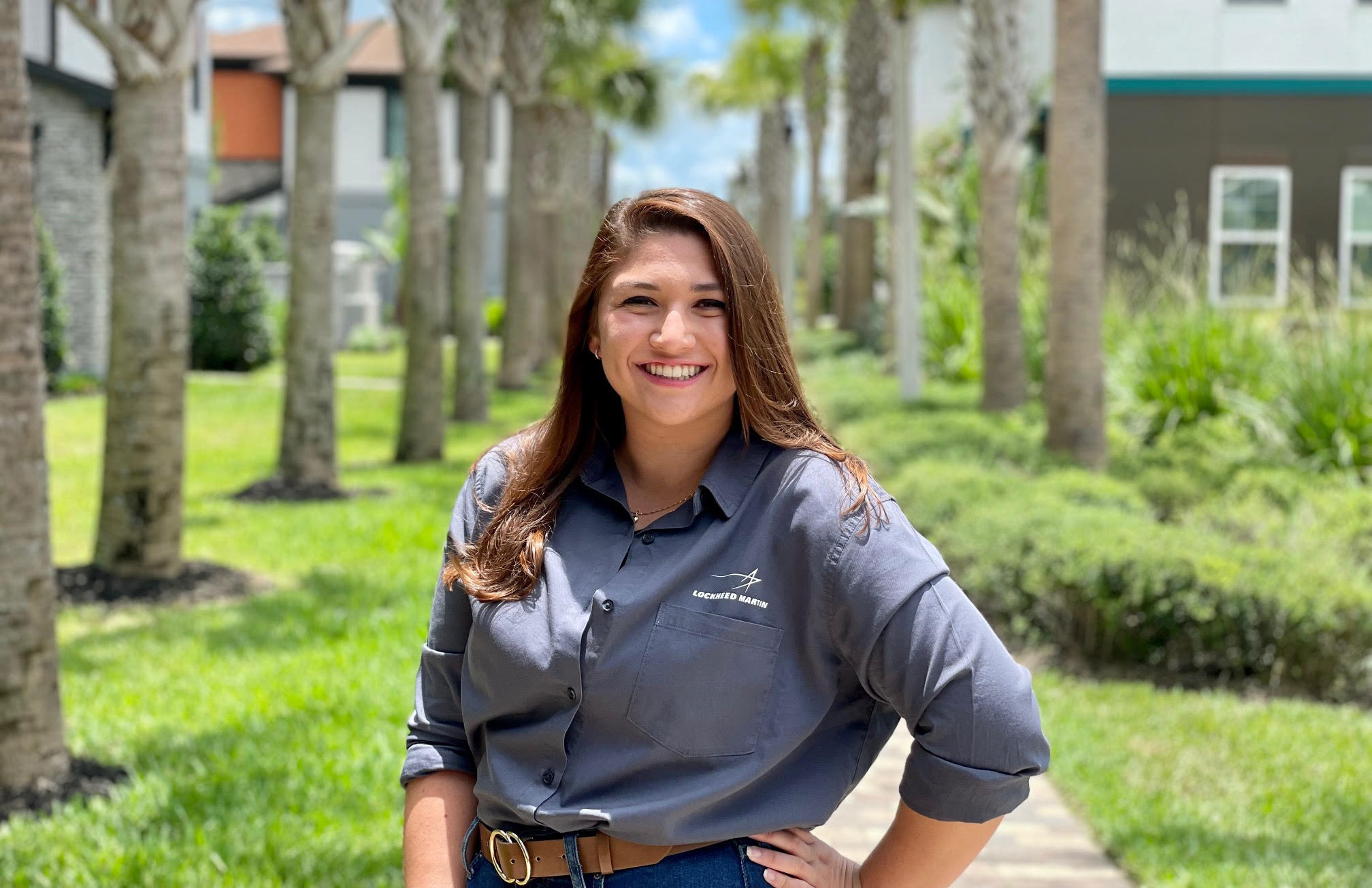 Daniele Mendez ’19 works as a software engineer associate for Lockheed Martin Aeronautics. She received her bachelor’s degree in computer science from Florida Polytechnic University.