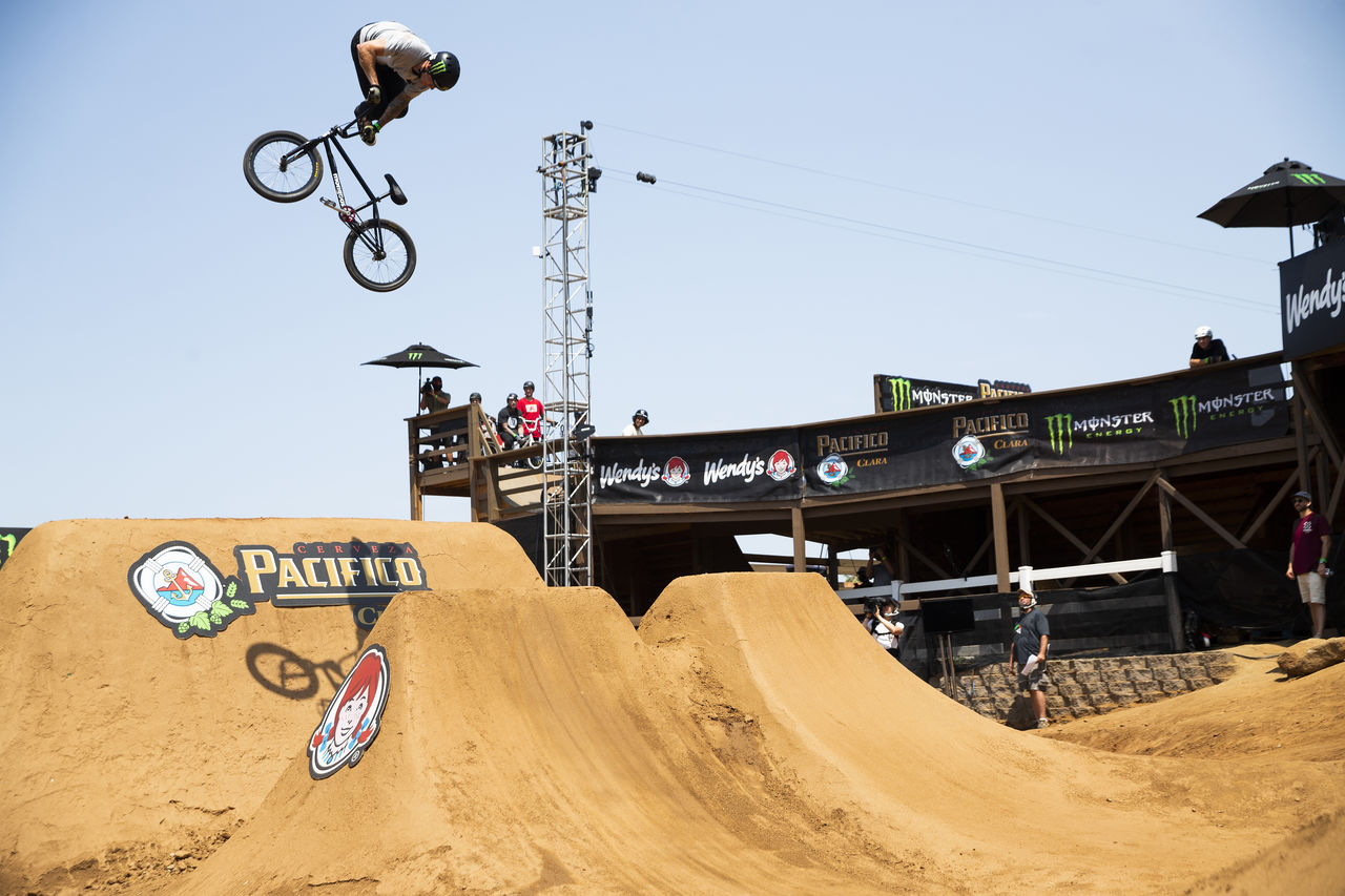 Monster Energy's Ben Wallace Takes Bronze in BMX Dirt at X Games 2021