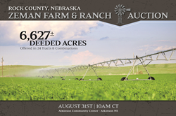 Thumb image for 6,627 Deeded Acres of Prime Nebraska Farmland Head to Auction August 31st