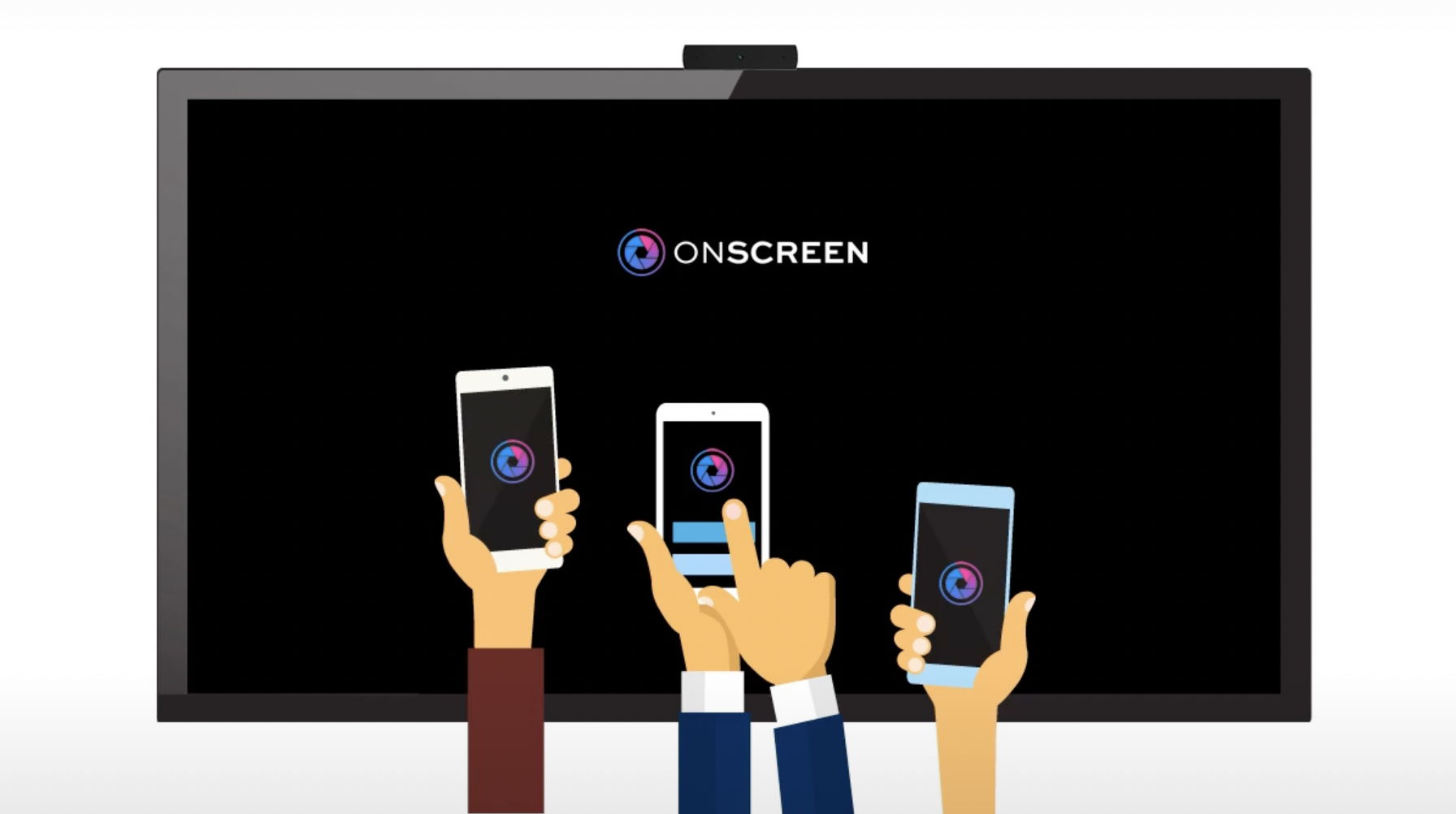 ONSCREEN Spark Family Share feature for TV Video Calling