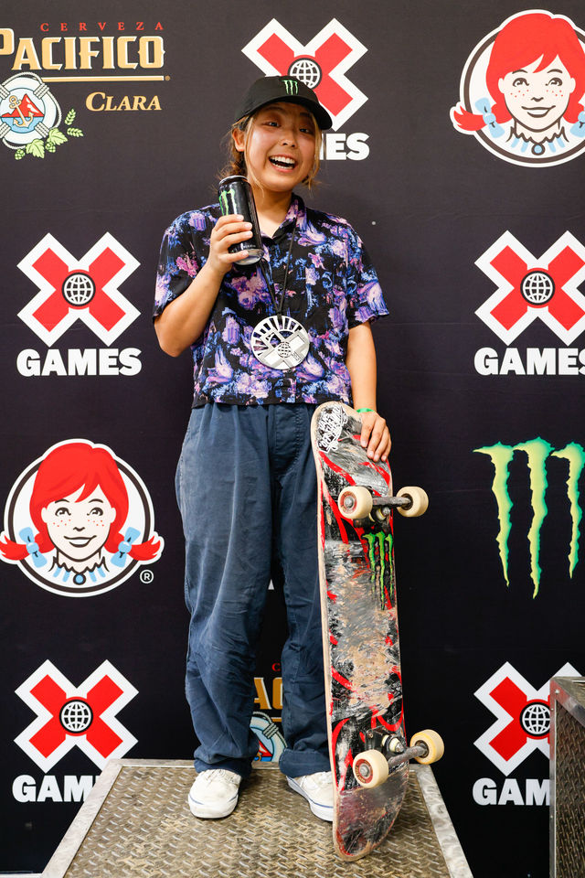 Monster Energy's Mami Tezuka Takes Silver in Women's Skateboard Park at X Games 2021