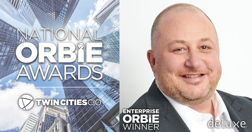 Enterprise National ORBIE Winner, Michael Mathews of Deluxe