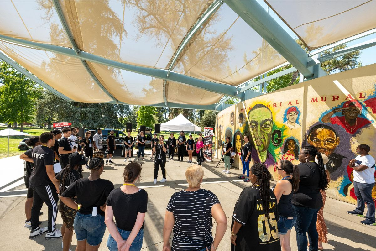 Legends of Dance Workshop Honoring Legend Popin' Pete at McClatchy Park; Photo Credit Earl Gibson III