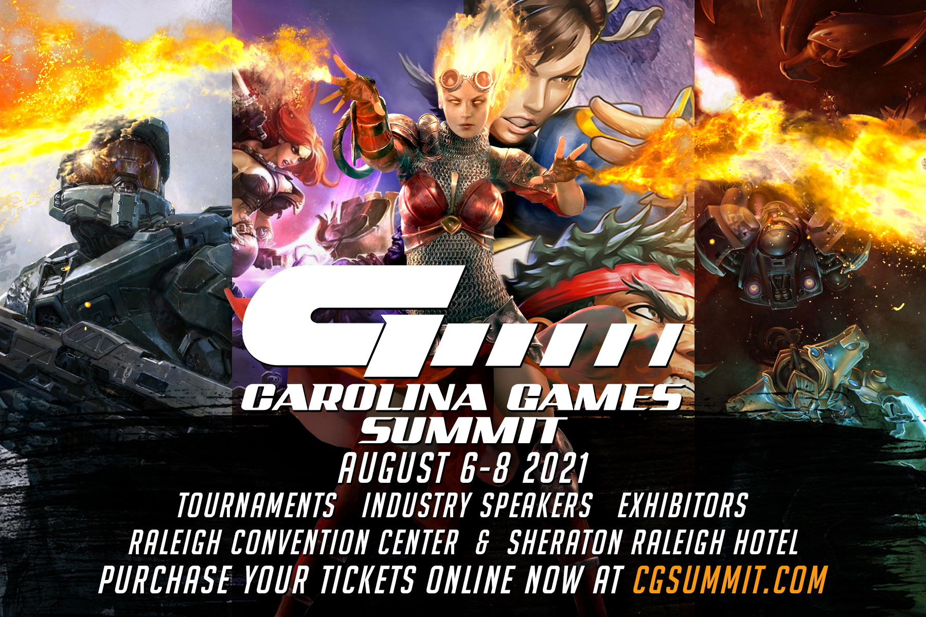 Carolina Games Summit 2021 Flyer