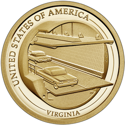 Thumb image for United States Mint Opens Sales for Virginia American Innovation $1 Coin Products on July 27