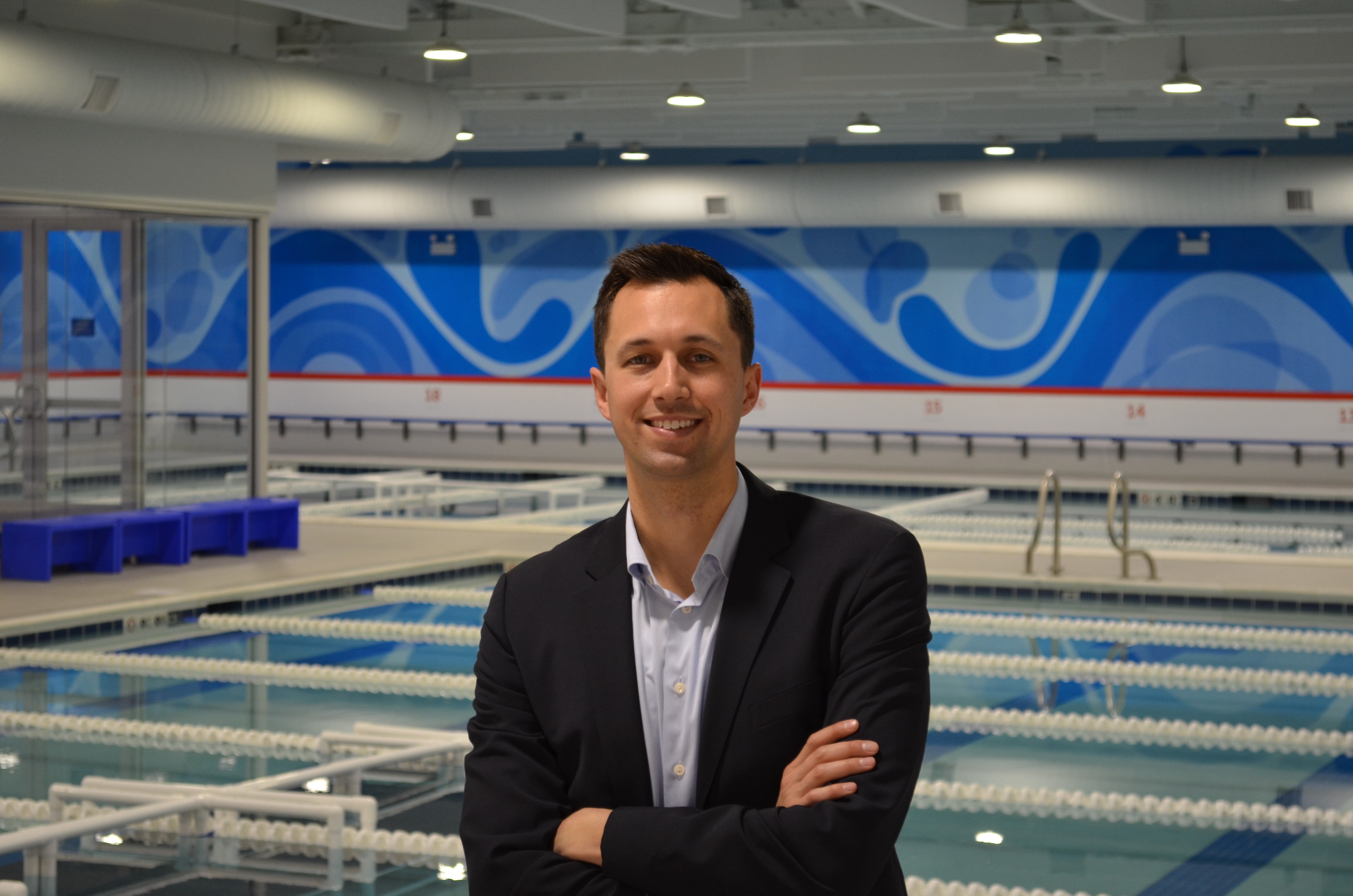 Chris DeJong, founder of Big Blue Swim School, says the excitement the Olympics generates is important because swimming lessons deliver a critical life skill that every child needs.