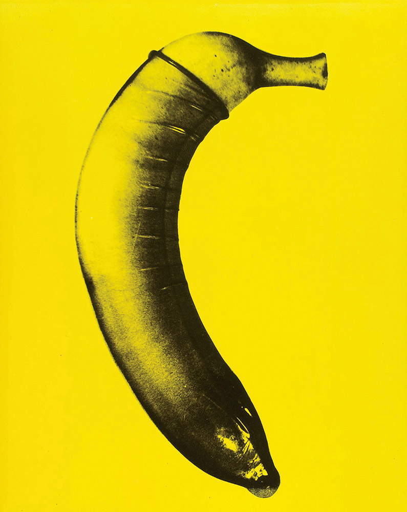 From the Banana Boys series, 1983, Rochester, N.Y. Created by AIDS Rochester. Credit: From Up Against the Wall, RIT Press