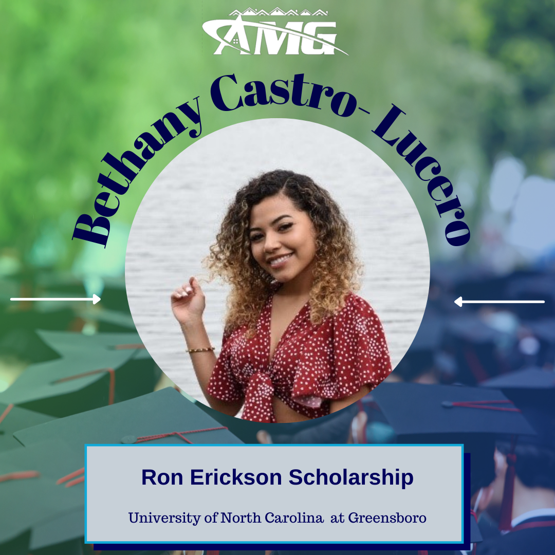 Bethany Castro-Lucero - Ron Erickson Scholarship