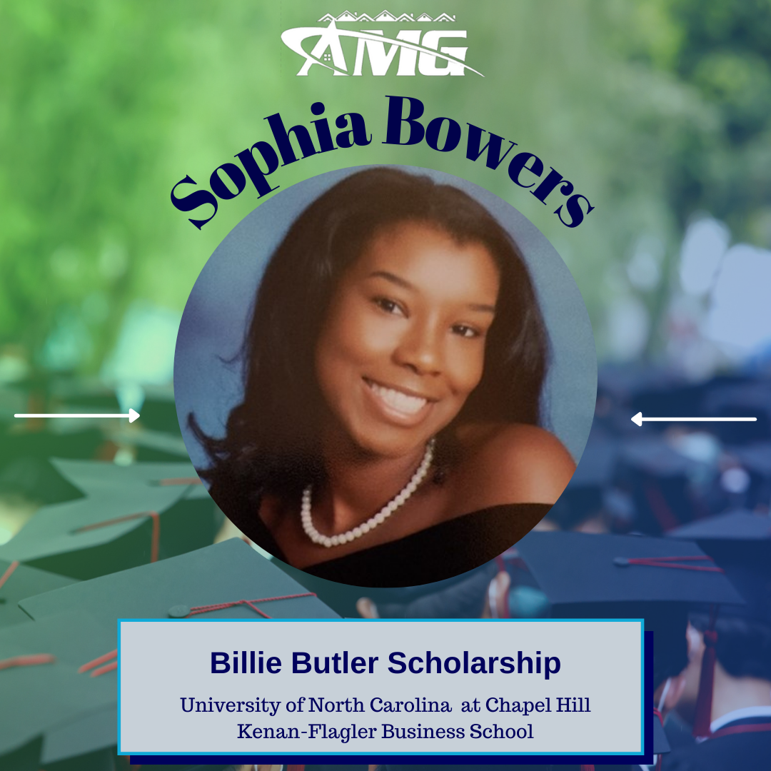 Sophia Bowers - Billie Butler Scholarship