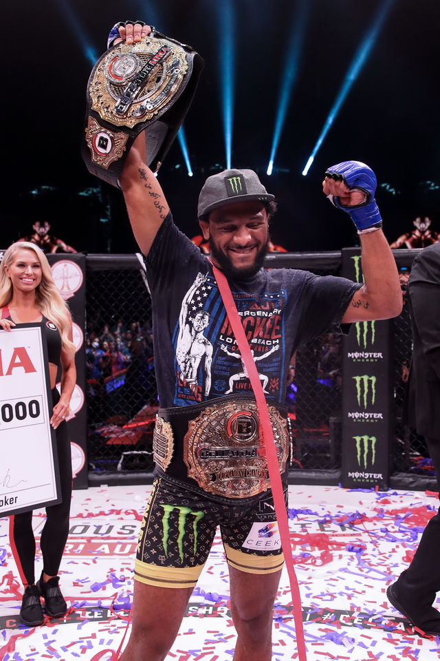 Monster Energy’s A.J. McKee Defeats Patricio “Pitbull” Freire to Claim Bellator Featherweight World Championship Title at Bellator 263