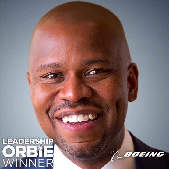 Leadership ORBIE Recipient, Ted Colbert of Boeing Global Services