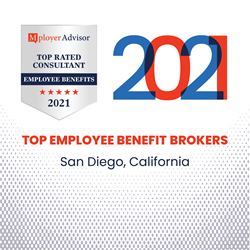 Thumb image for Mployer Advisor Announces San Diegos Top Employee Benefits Consultant Award Recipients for 2021