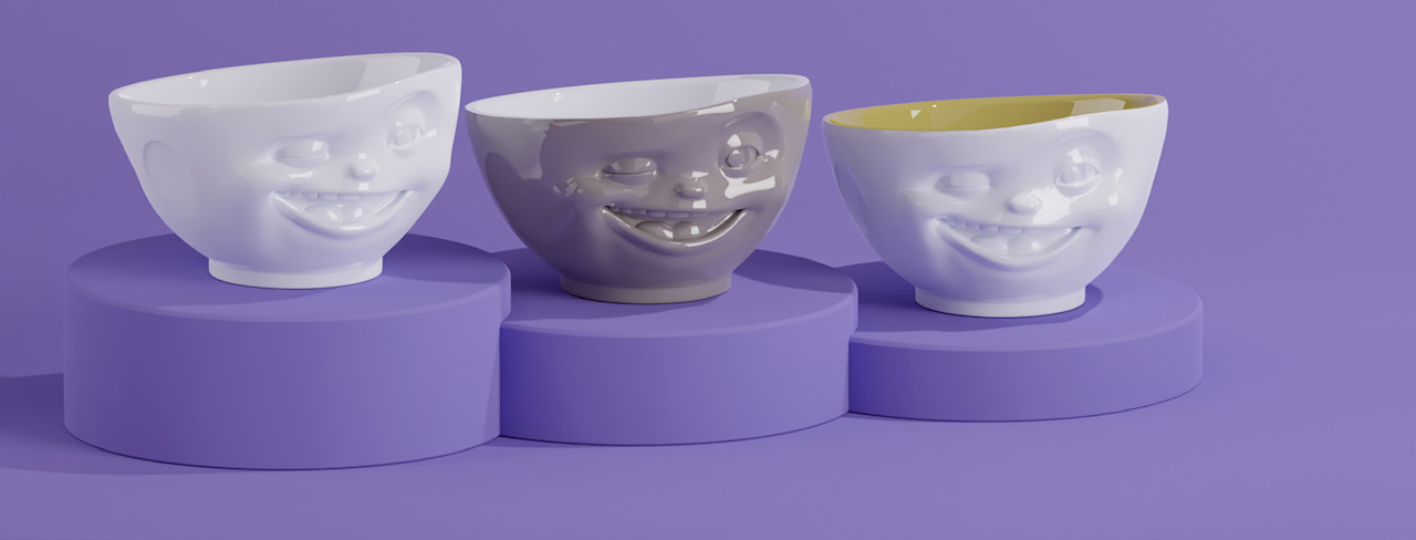 FIFTYEIGHT PRODUCTS New Winking Bowl.