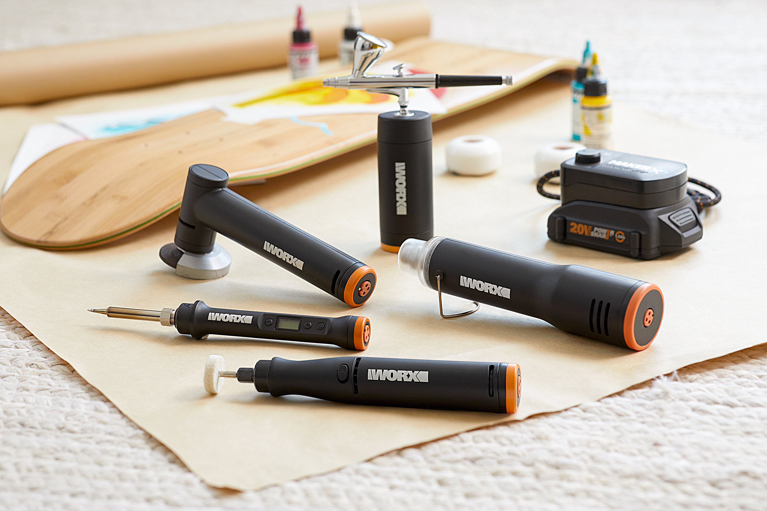 WORX MakerX 5-pc. Deluxe Crafting Tool Combo Kit (WX997L)