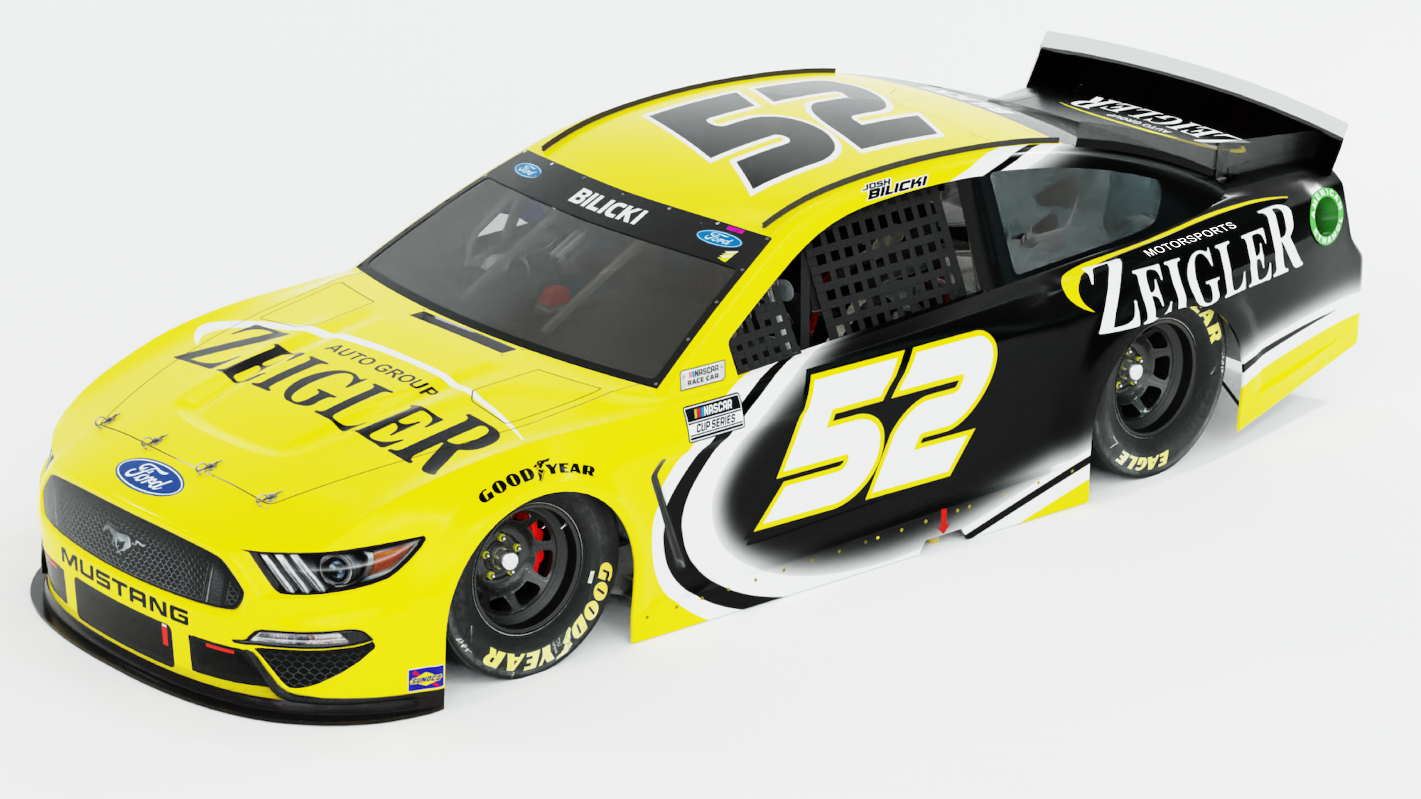 Zeigler Auto Group to sponsor Josh Bilicki at Michigan on Sunday, August 22 for the FireKeepers Casino 400 of the NASCAR Cup Series