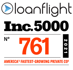Thumb image for LoanFlight.com Ranks No. 761 on the 2021 Inc. 5000 Fastest-Growing Private Companies