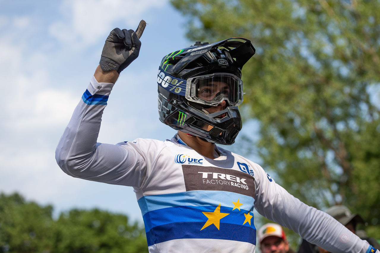 Monster Energy’s Loris Vergier Claims First Place at UCI Mountain Bike World Cup Downhill Race in Maribor, Slovenia