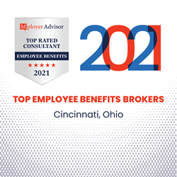 Thumb image for Mployer Advisor Announces Cincinnatis Top Employee Benefits Consultant Award Recipients for 2021