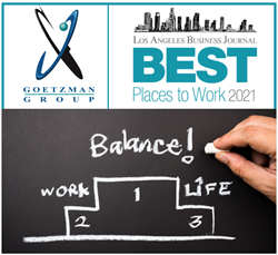 Thumb image for Goetzman Group Named Among Los Angeles Business Journals Best Places To Work 2021