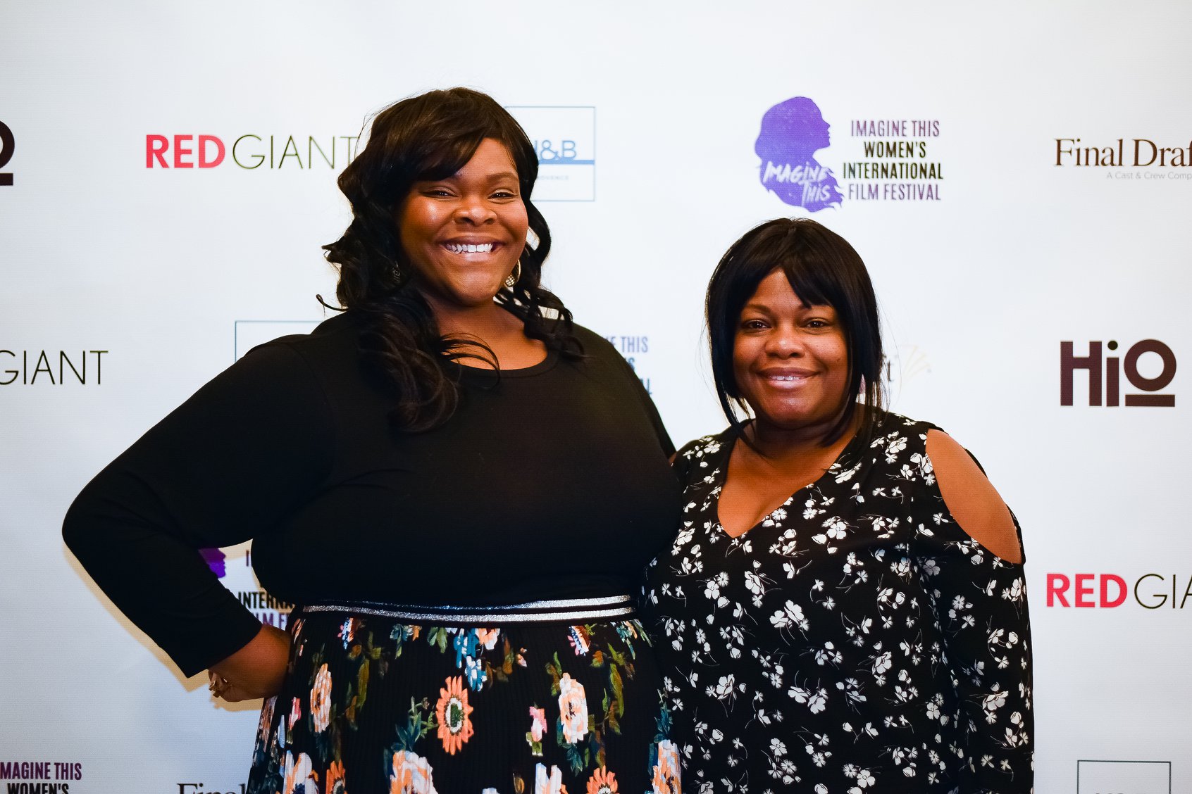 Organizers (L) Patrice Francois and (R) Susie Francois created the Imagine This Women's International Film Festival to amplify and empower independent and aspiring womxn filmmakers.
