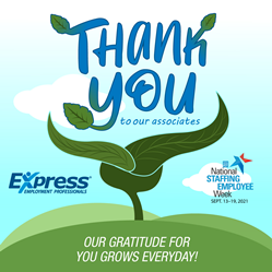 Thumb image for Express Grateful for Top Talent This National Staffing Employee Week