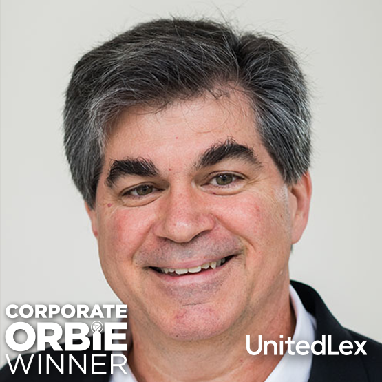 Corporate ORBIE Winner, Sean Jennings of UnitedLex