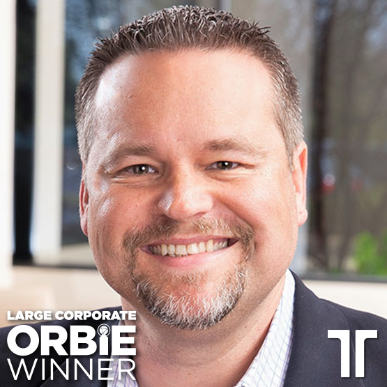 Large Corporate ORBIE Winner, Jason Kephart of Terracon Consultants