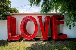 Thumb image for 'Please Don't Eat the Daisies' & 2019 Burning Man LOVE Sculpture Homes Are For Sale