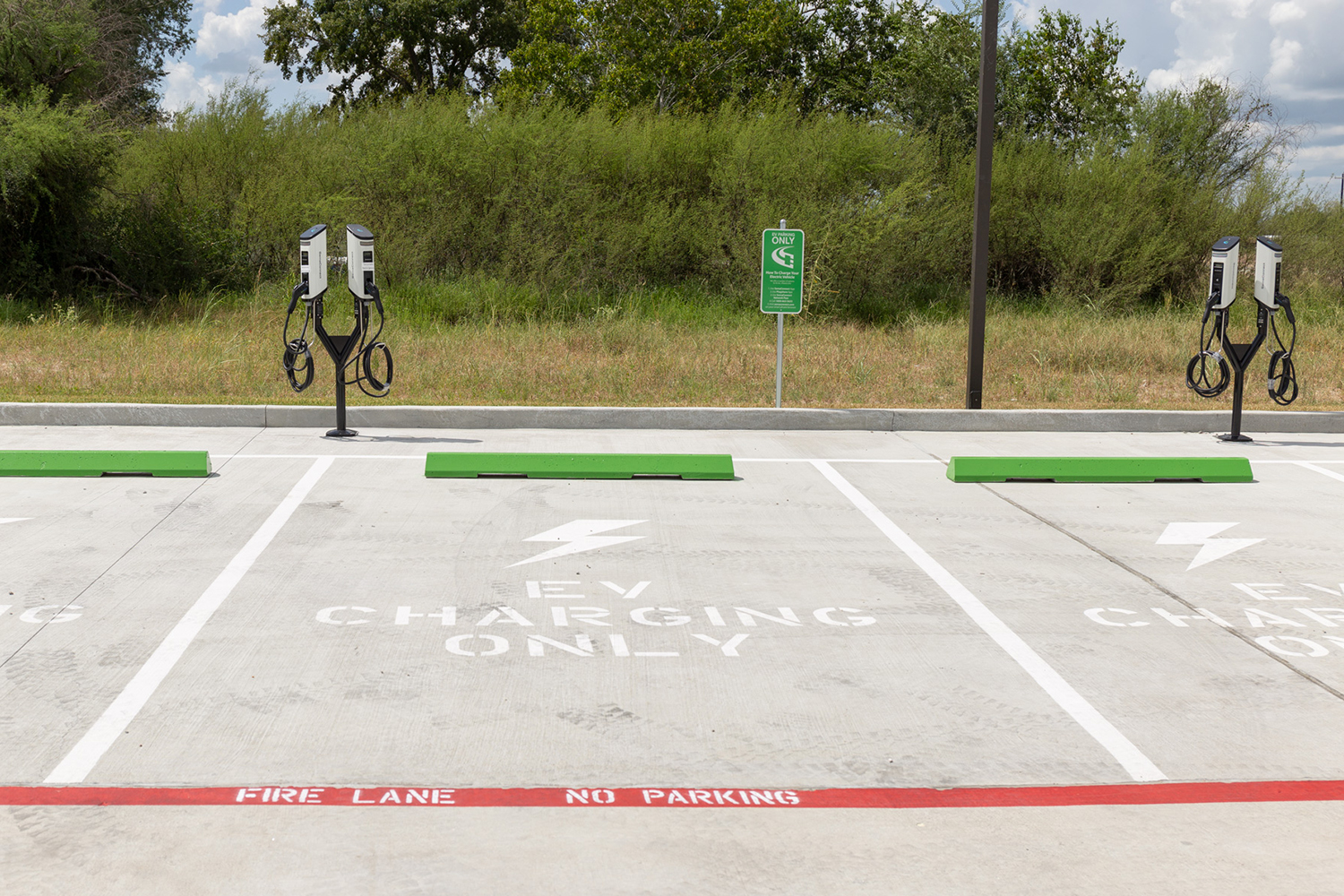 The energy-efficient SemaConnect charging stations will support Texans driving the newest electric vehicles including Tesla, the Ford F-150 Lightning, and the Rivian truck.