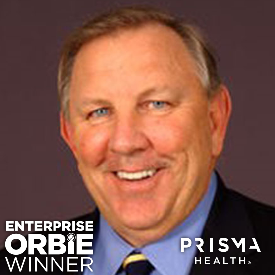 Enterprise ORBIE Winner, Rich Rogers of Prisma Health