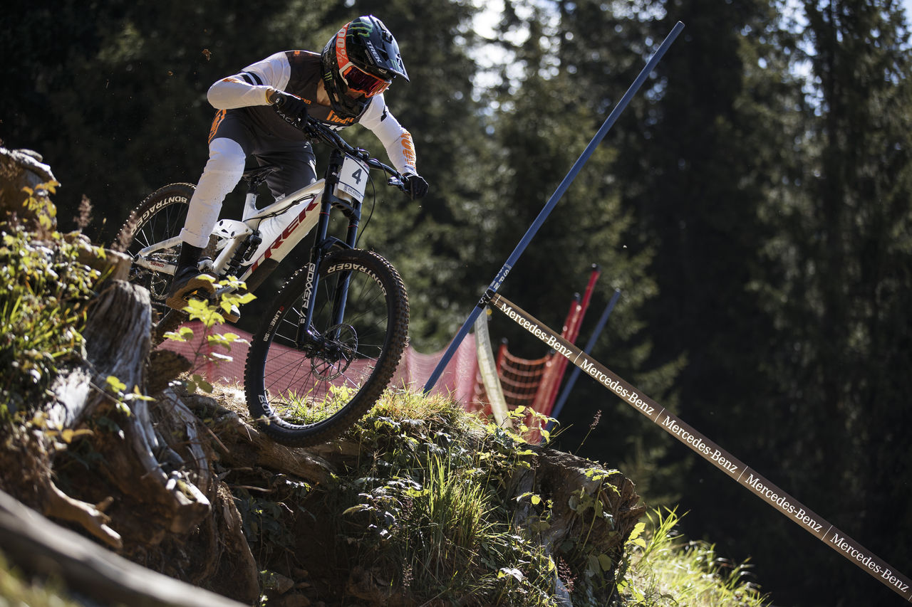 Monster Energy’s Loris Vergier Takes First Place at the UCI Mountain Bike World Cup Downhill Race in Lenzerheide