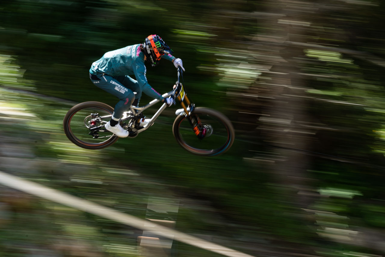 Monster Energy’s Amaury Pierron Finishes in Fourth Place at the UCI Mountain Bike World Cup Downhill Race in Lenzerheide