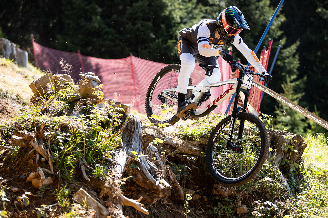Monster Energy’s Loris Vergier Takes First Place at the UCI Mountain Bike World Cup Downhill Race in Lenzerheide
