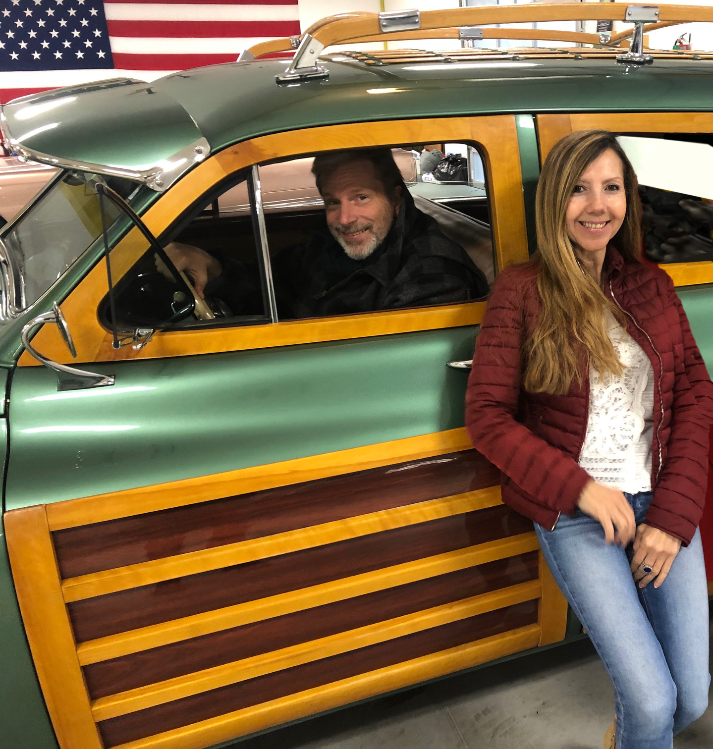 Author and Military Historian John W. Warner IV and his wife Teba.