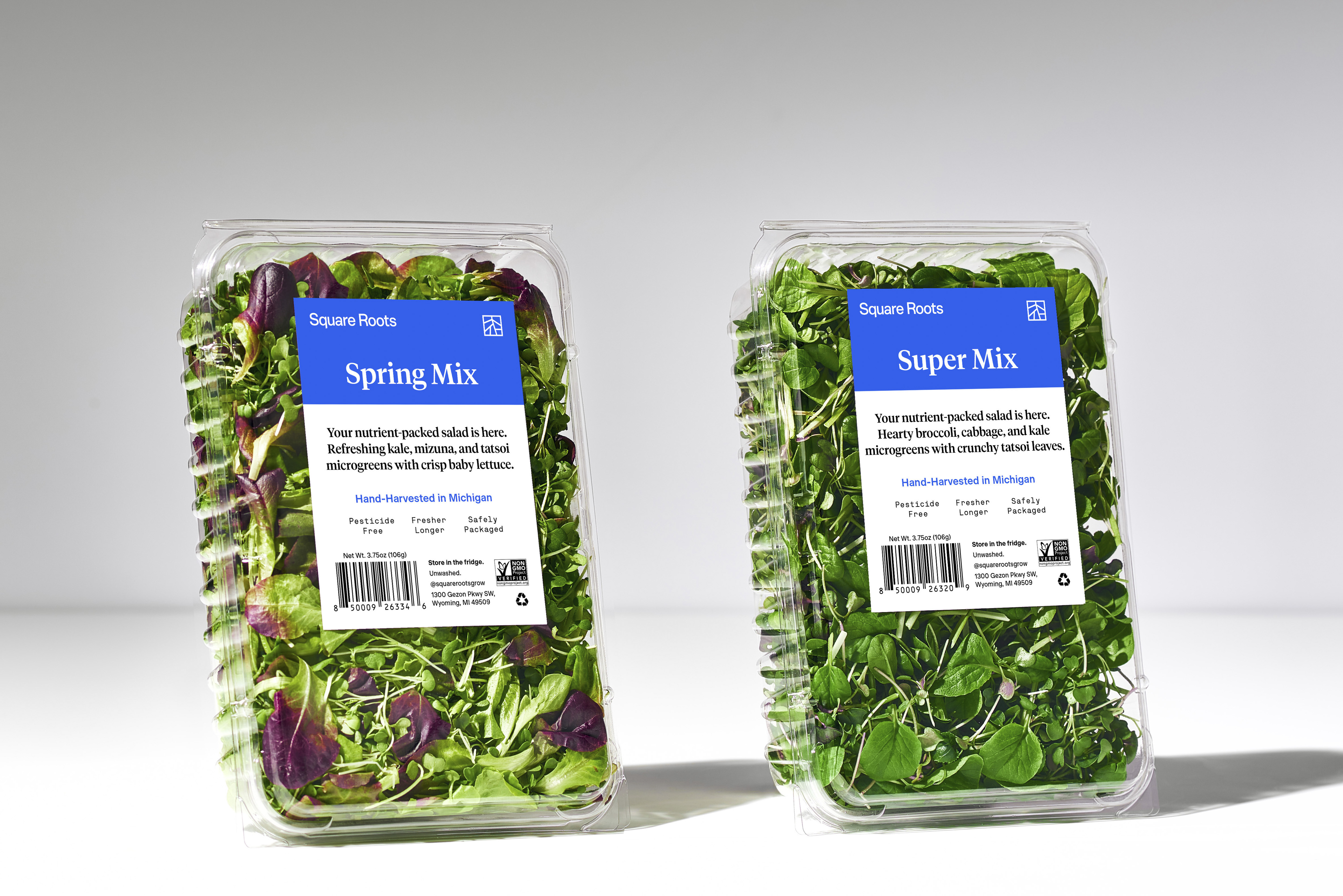 Square Roots, the technology leader in urban indoor farming, is expanding its retail presence with two new salad mixes, entering the $8.1 billion packaged salads and greens category.