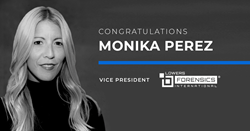Thumb image for Monika Perez Promoted to Vice President at Lowers Forensics International