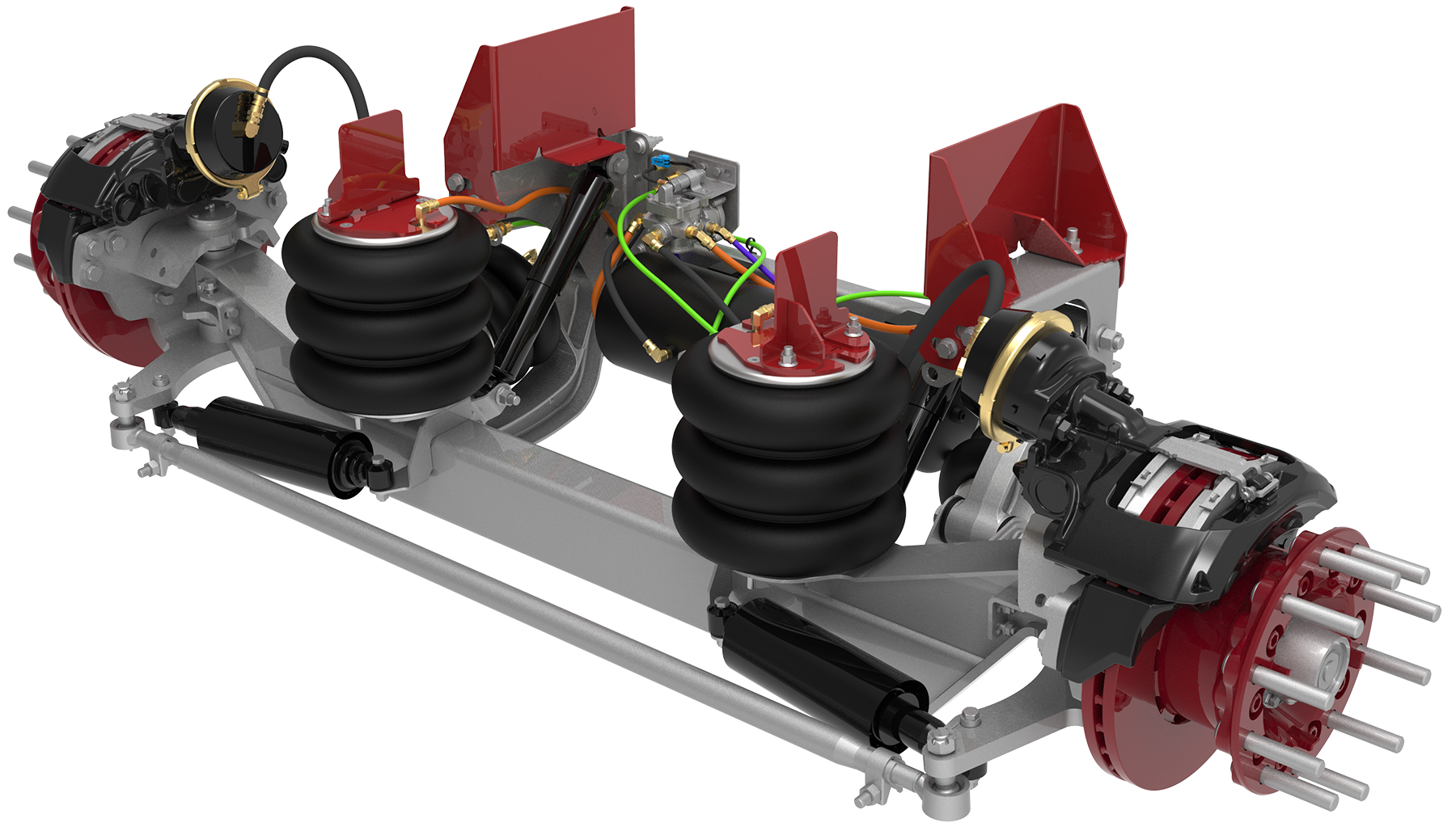 Link developed its new, smart load-balancing suspensions using its proprietary Road Optimized Innovation (ROI) technology.