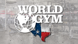 World Gym Texas Logo