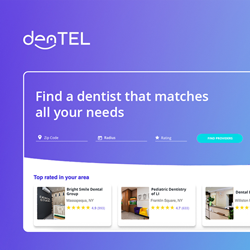 Find a dentist with the denTEL directory