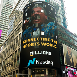 MILLIONS.co Nasdaq Billboard Times Square