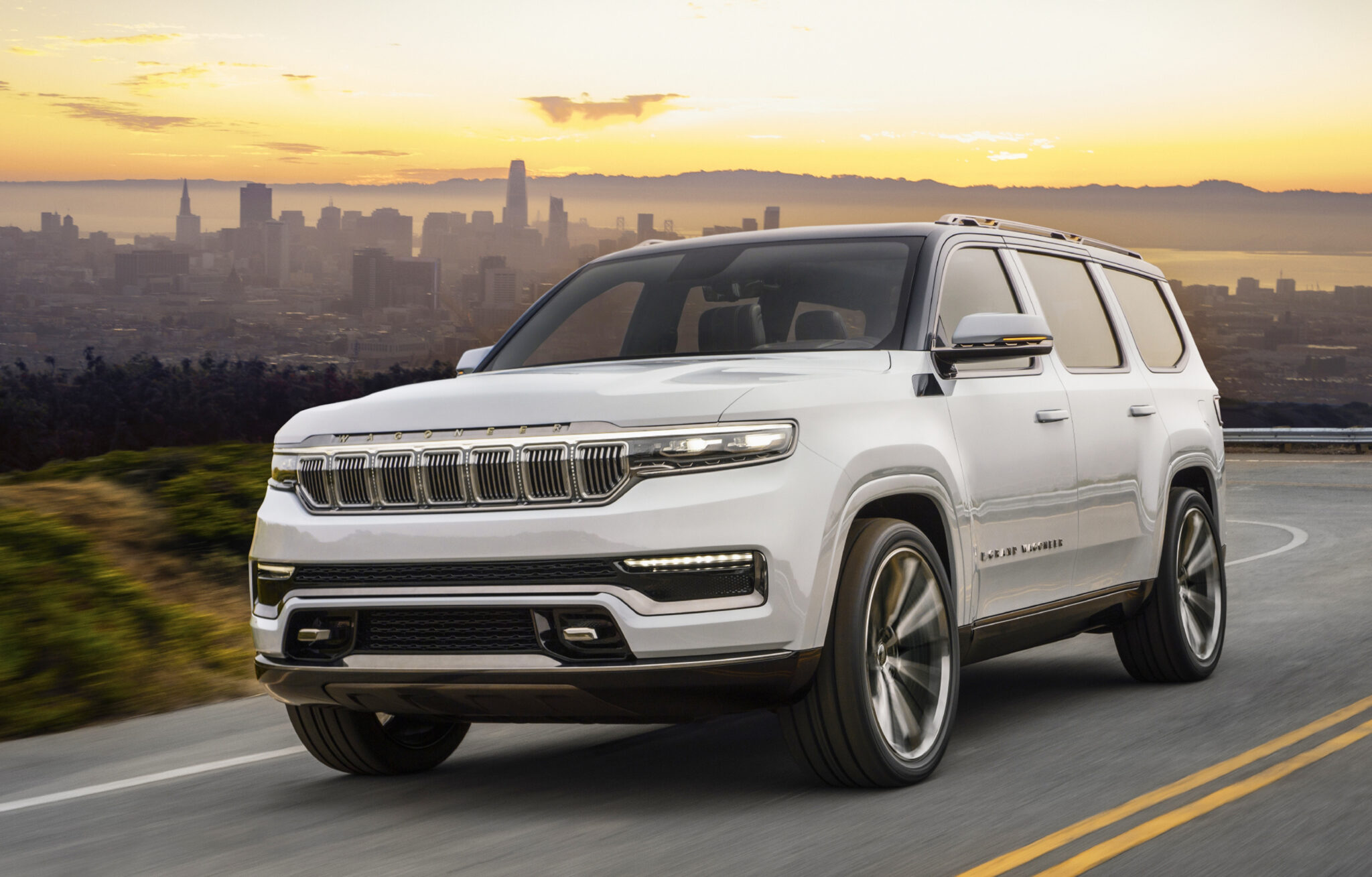 The Jeep Grand Wagoneer concept was built at Prefix Corporation in Rochester Hills, MI.