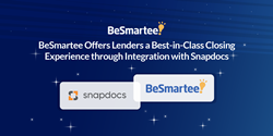 Thumb image for BeSmartee Offers Lenders a Best-in-Class Closing Experience through Integration with Snapdocs