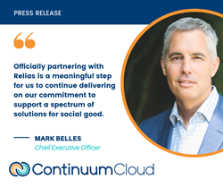 Relias and ContinuumCloud Announce Official Partnership