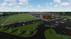 Rendering of the AHN Montour Health and Sports Medicine Center