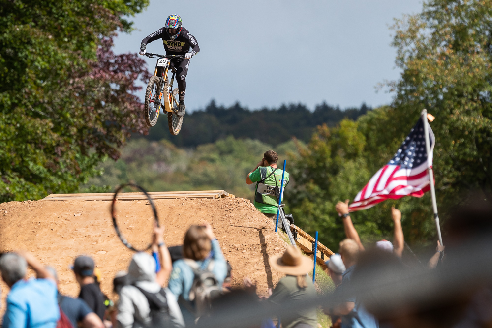 Monster Energy's Luca Shaw Takes 5th Place in Final Races at UCI Downhill Mountain Bike World Cup Finals in Snowshoe