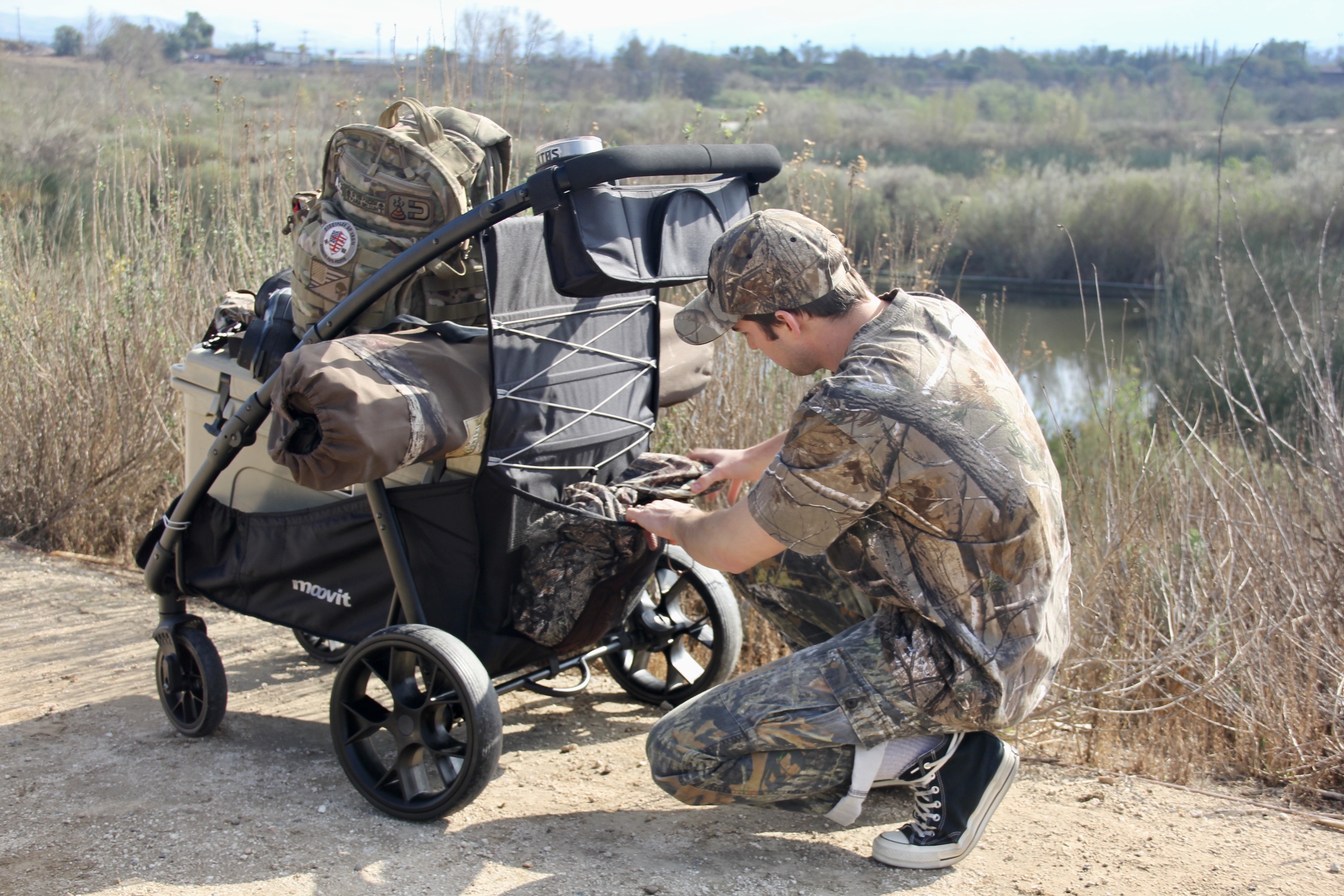 Perfect for camping, hunting, and fishing, the Platoon gets your gear where you're going.