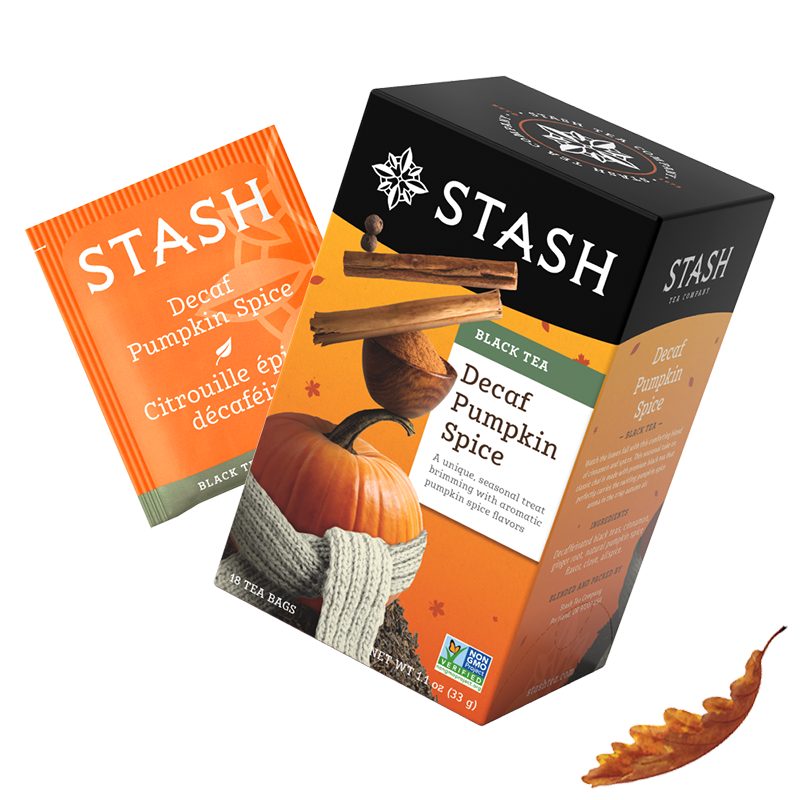 Stash Tea's Limited Edition Decaf Pumpkin Spice