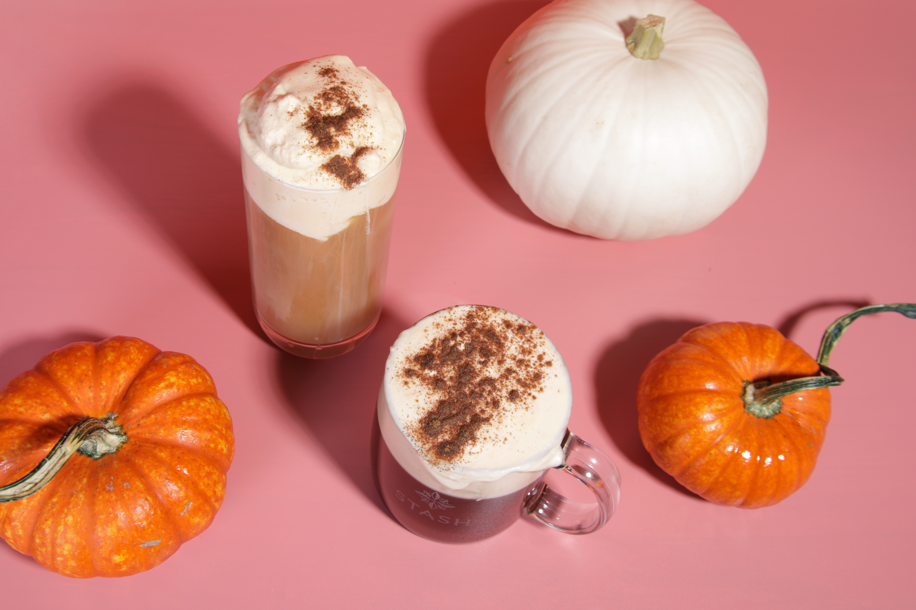 Stash Tea has brewed up this tea-licious recipe for a cold foam pumpkin spice latte