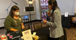 MHB Staff Member Tests a Conference Speaker/ Expo Exhibitor for COVOD-19 at the Men Having Babies Surrogacy Conference in NY